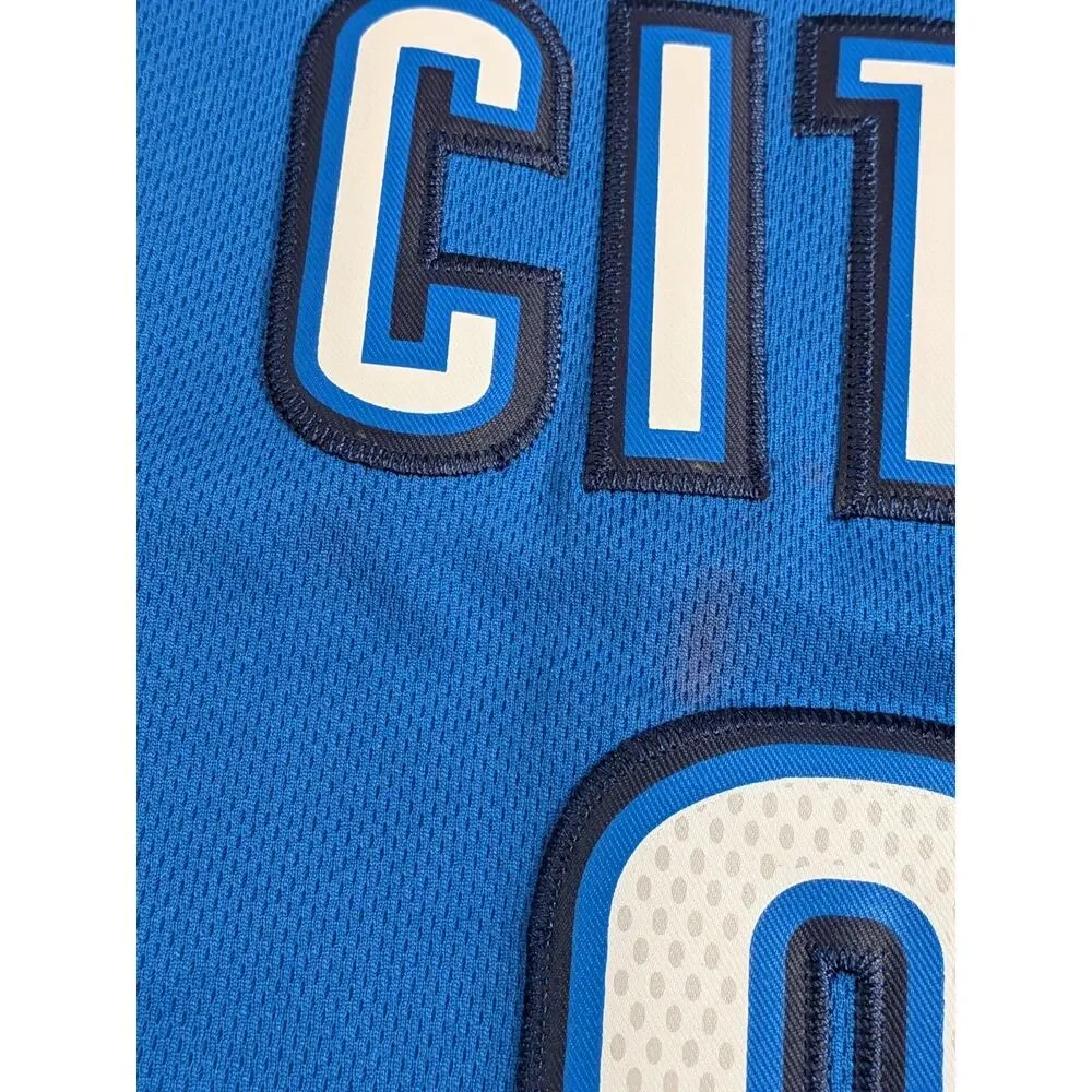 Size XL+2 - Russell Westbrook #0 Oklahoma City Thunder adidas Swingman Jersey
